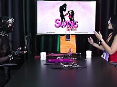 he can't grasp the prejudice at swingers' liberal party.