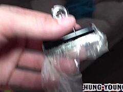 Gay Guy Fucked And Filled With Cum From Eight Random Loads