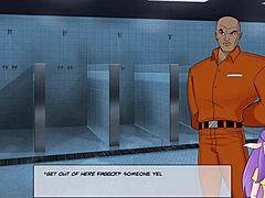 big tits redhead babe in hentai game something unlimited part 126