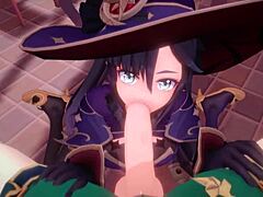 Mona口交后诱惑女上位骑乘动漫色情卡通