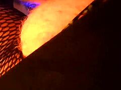 pillow play teases the camera with her tits