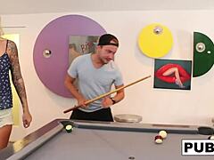 Brooke Brand Fucks Sexy Billiards With Cumshot