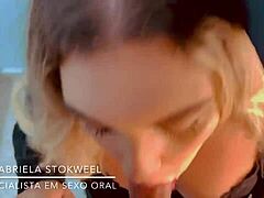 gabriela stokweel gets milk jets on her blonde face, schedule your time with me