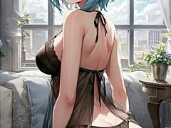 3d animated married couple enjoys break from routine