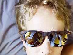 Busty Milf Receives Load from Doctor