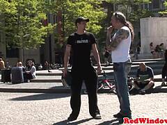 Punk Dutch Hooker Riding Tourist Cock, Wow!