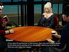 my bully is my lover in this mature cartoon game