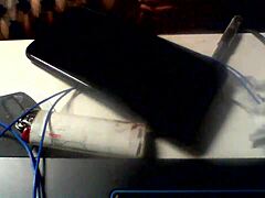 Young chubby brunette Navajo Tiff with natural big tits bent over in doggystyle lingerie