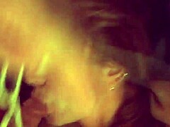 Milf squirting and huge cumshot on face