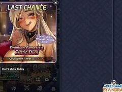 Genesis rode me cowgirl in this kinky anime game