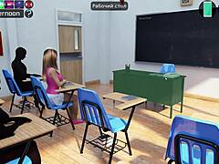 feeling the passion in milfy city, kissing the blonde wife and mother in law with huge monster cock.