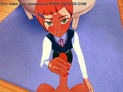 Ben teen hentai: Ben x Gween part 3 uncensored blowjob?