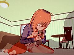 3D Hentai Big Ass Big Tits Sex With Blowjob And Creampie!