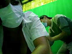 LATINA MILF RIDES STEPSON'S BIG COCK