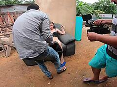 Latina teen luara amaral records big cock creampie