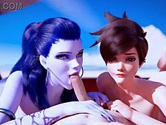 femme fatale - 3d pov music video hentai compilation 02