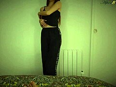 wanna see my teen tits as i strip?