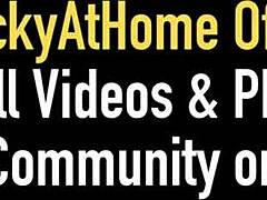 Vicky Vette Rubs Wet Twat