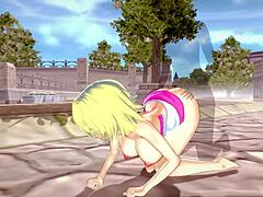 3D Hentai Features Huge Ass And Big Tits With Squirting Cum