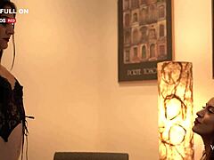 Lexi Mallet And Megan Devonne Dominate Hot Brunette.