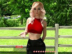 Ep23：史黛西户外口交，帮助曲线辣妹大奶喷水！