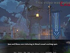 Jean from Genshin Impact in hentai compilation scenes.