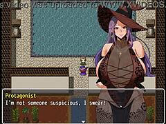 Mirenas Manor Ep 1: Bath Titjob with Giant Witch Boobs