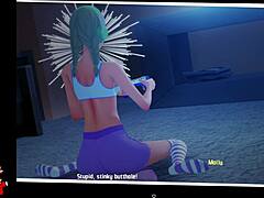 In knight of love ep 53, the gamer girl gets fucked.