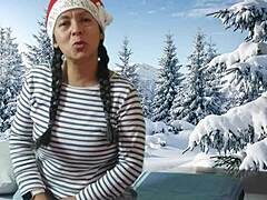 Adorning My Christmas Pussy With Accessories