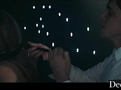 deeper mia melano shows off her kinky talents on stage with spanking and riding 😈