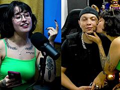 Martina Oliveira drools over Ruan's massive rod during steamy podcast interview