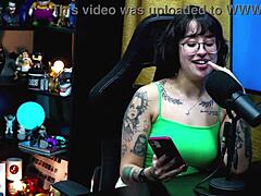 Martina Oliveira drools over Ruan's massive rod during steamy podcast interview