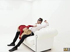 Horny Blonde Samantha Gets Her Pussy Fucked Hard In Various Positions