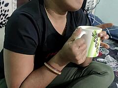 Real desi jija-sali blowjob and big ass cunilingus in homemade hardcore sex with hindi talking! 🔥🍑