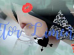 Peruvian Gift For Love Day With Oiled Boobs And Dildo