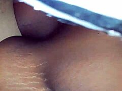 Hard dick gets sucked real good by ebony chocolate mom