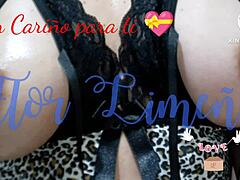 Peruvian Gift For Love Day With Oiled Boobs And Dildo