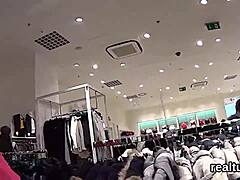 i got seduced in a supermarket, czech teenie pounded hard in pov