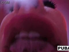 Slimey Spit Fetish Jezebelle Bond Nude Masturbation