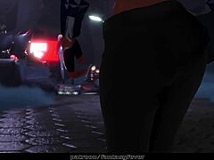 K DA Girls Lick Pussy in 3D Lesbian Compilation