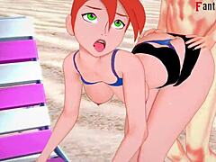 Gwen Tennyson Bikini Sex