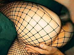 Milf Amateur Bent Over in Doggystyle Anal Fuck Close Up.