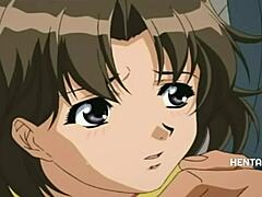 Perverted Ghost Gropes and Blows Petite Teen in Hentai Cartoon