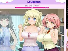 Vtuber Lewdneko Moans in Love Cubed Part 9