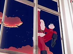 helen parr as elastigirl sucks the wrong santa in the incredibles full movie on ptrn or sheer fantasyking3