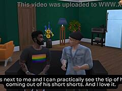 Owen and Jake drill the new neighbor couple in wild 4some