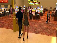 A wife and stepmother in homemade 3d scene 82