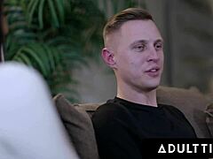 naughty milf reagan foxx guides stepson in hot doggystyle