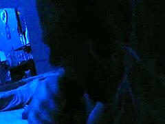 she's still sucking on that big black monster cock