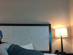 Can you believe this hot petite teen with big ass sucking cock so deep?